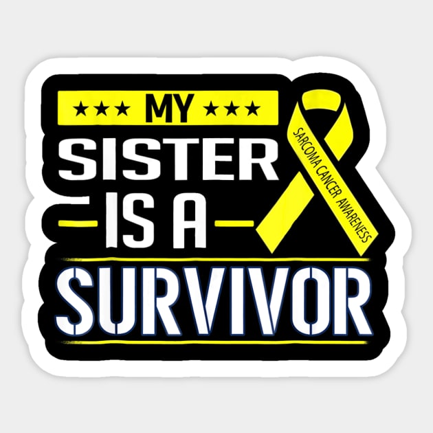 My Sister Sarcoma Cancer Awareness Sticker by LaurieAndrew